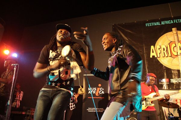 Pape Birahim lors de la 15e édition du festival Africa Fête à Kaolack (Ph) Luce Ahouangnimon