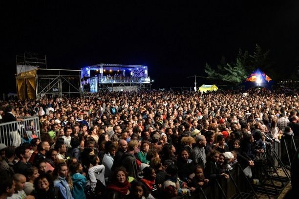 Le public lors du Sakifo 2014.