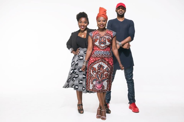 Claudia Tagbo, Angélique Kidjo et Fally Ipupa. (Photo) A. Kidjo Facebook Officiel
