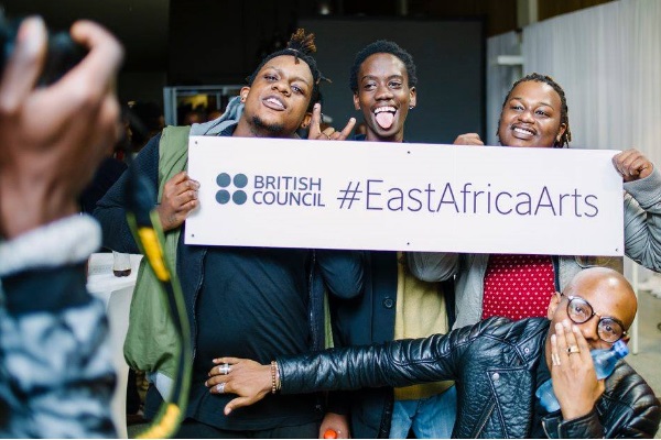 Excited guests at the launch of nAnA at the British Council in Nairobi on 30 June. Photo: British Council Kenya