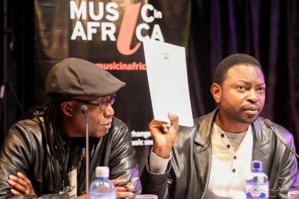 John Katana (right) and Perry Alando (left). Photo:Julian Manjahi