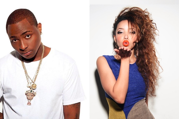 Davido,Tinashe. Photo: Facebook, Idolator