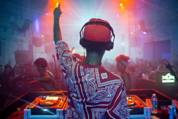 South Africa's DJ Spoko in action. Photo: Red Bull Music Academy