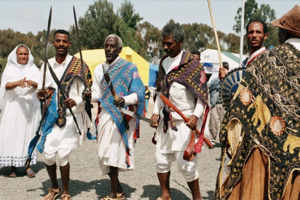 Eritrean dancers from the Tigrinya ethnic group. Photo: www.explore-eritrea.com