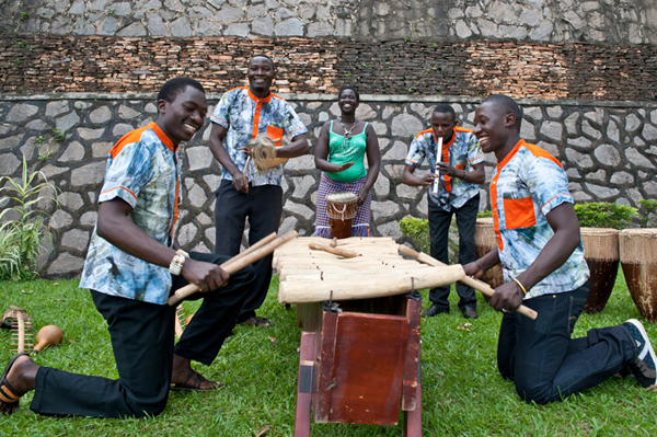 Members of the Amadinda Sound System project. Photo: www.mdw.ac.at