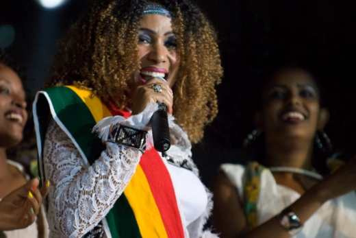 Ethiopian singer Aster Aweke. Photo: www. kulturfestivalen.stockholm.se
