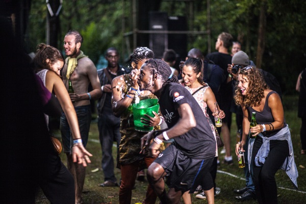 Fans enjoying music. Photo courtesy of Nyege Nyege Festival.