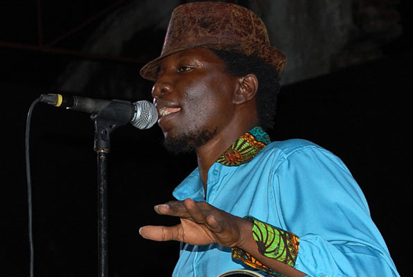 Ugandan artist Kaz Kasozi. Photo: www.monitor.co.ug