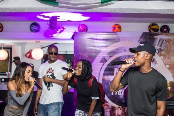 Tesh Carter, Tec, Saeon and Poe. Photo: Fuze