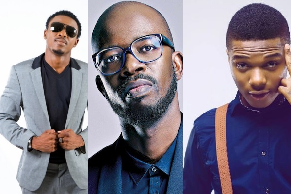 Ali Kiba, Black Coffee and Wizkid.