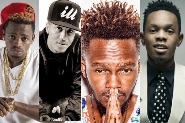 Diamond, Emtee, Kwesta and Patoranking