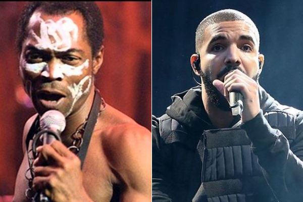 Fela, Drake. Photo: Times Live