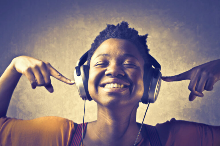 Someone listening to music. Photo: from Shutterstock