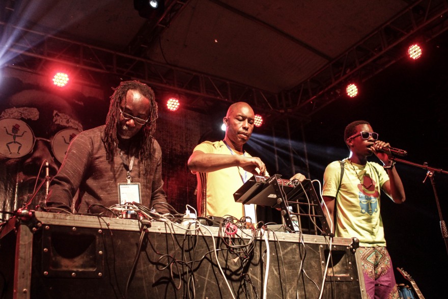 Artists at a past Nyege Nyege event. Photo: www.kenyavibe.com