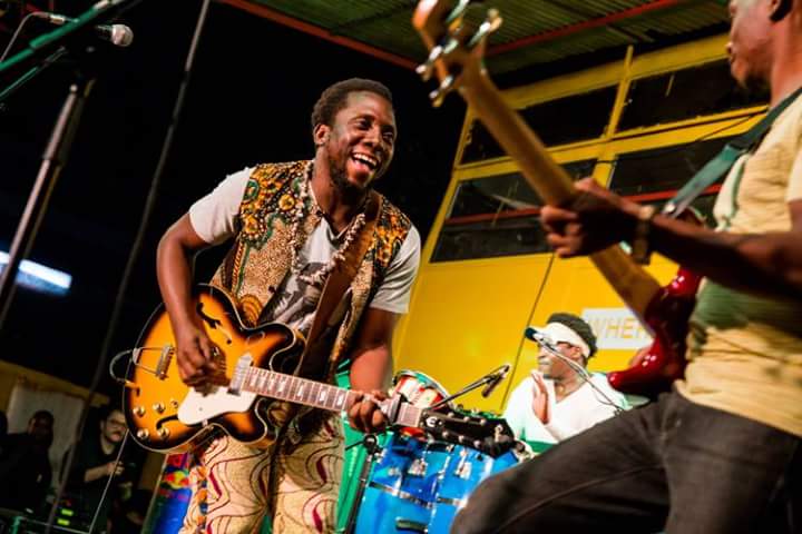 Leo Mkanyia during a performance. Photo by Quaint Photography