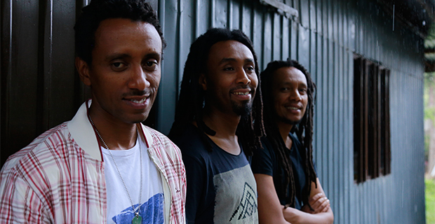 Ethiopian band Henock and the Mehari Brothers. Photo: www.addisfortune.net