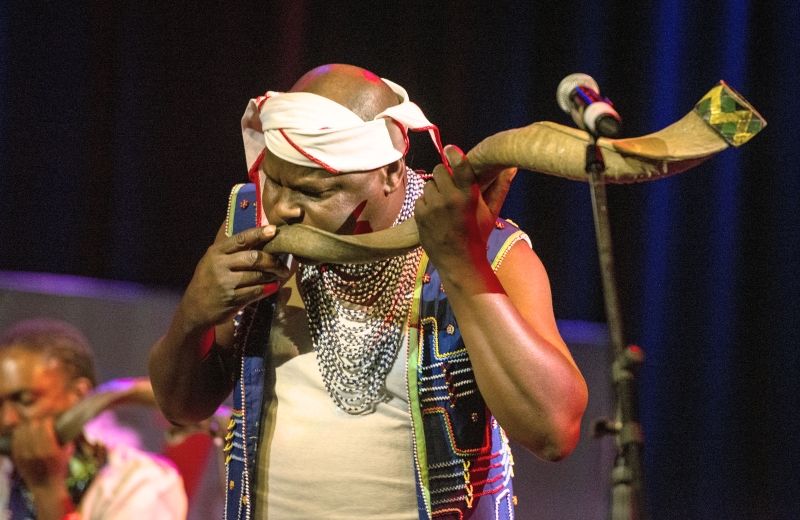 Le célèbre musicien sud-africain Dizu Plaatjies. Photo : Music in Africa