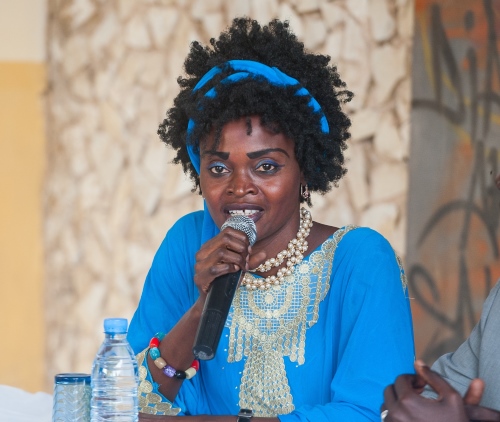 Rokhaya Daba Sarr directrice d'Africa Fête (Photo) : Guillaume Bassinet