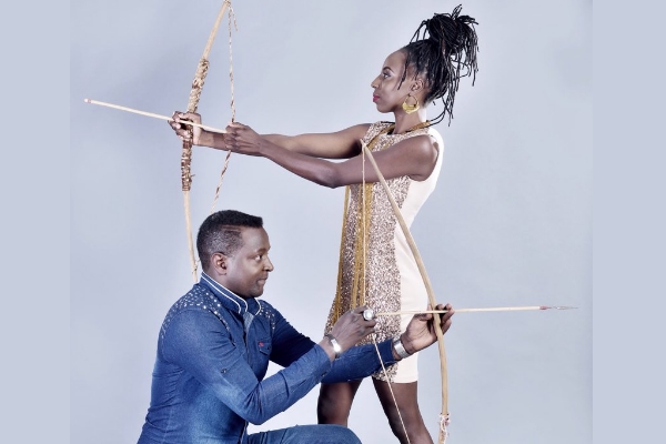 Suluman Chimbetu and Hope Masike. Photo: YouTube