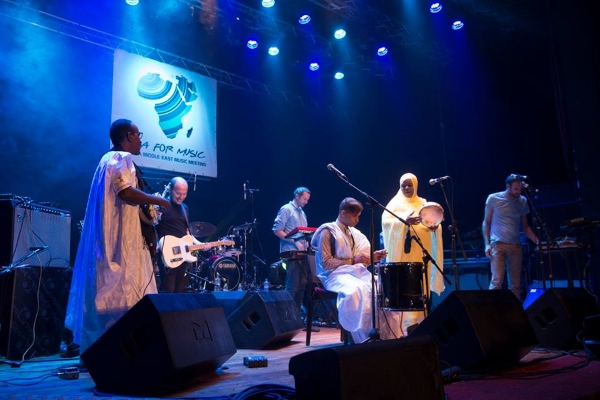 Le groupe Amanar de Kidal - Visa For Music 2016 (Photo) : Facebook Officiel