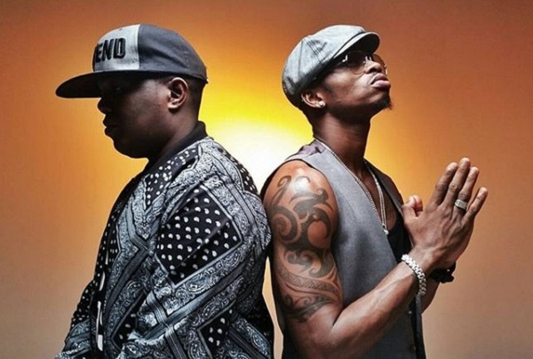 Tanzanian artists Ay & Diamond Platnumz. Photo: bingwa.co.tz