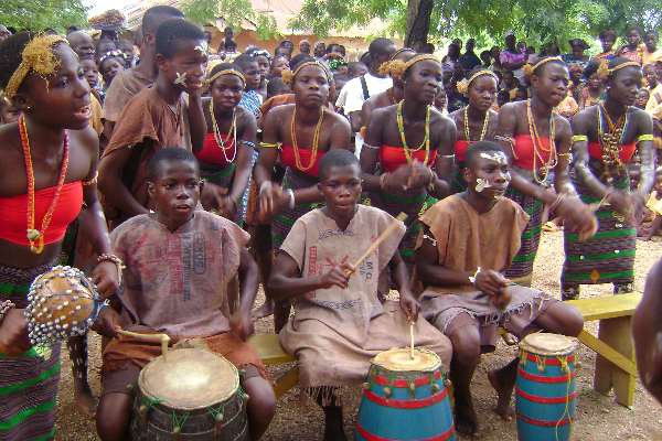 Children playing traditional music. Photo: African Studies