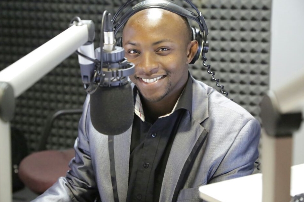 Zimbabwean radio DJ Eskay. Photo: Youth Village Zimbabwe