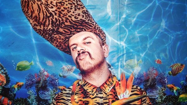Jack Parow, known for sporting exaggerated visors, will be performing in Johannesburg on Sunday.