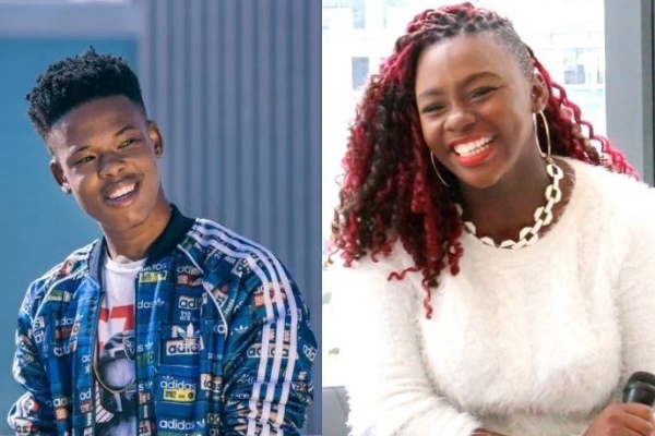 Nasty C and Amanda Black.