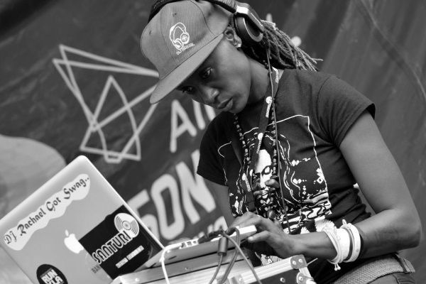 DJ Rachael from Uganda is the initiator of Femme Electronic.  Photo: Santurisafari.org