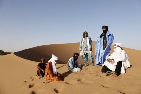 Le groupe Tinariwen. (Photo) : wanderlust.co.uk