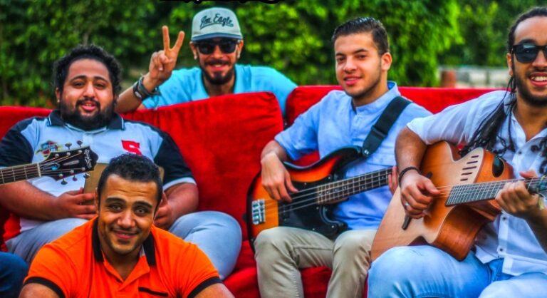 Egyptian band, Karakeeb performed at last year's KMF. Photo: karibumusic.org