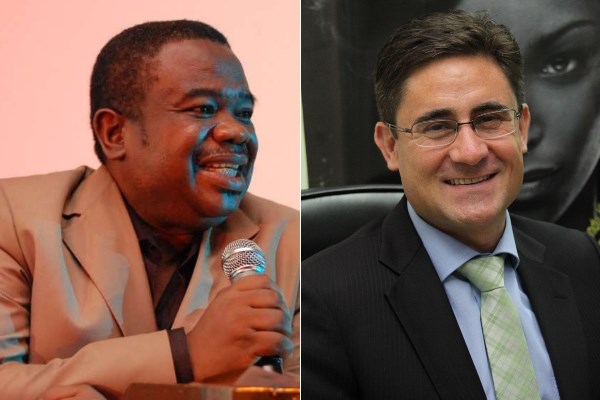 Tony Okoroji of COSON and Matthew Willsher of Etisalat