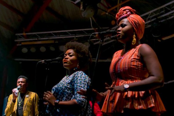 Members of the Bantu Band, hosts of the Afropolitan Vibes concert. Photo: Dohdohndawa