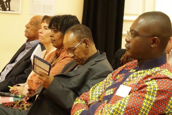 Audience members listen in on a Music In Africa AGM Plus panel discussion in Addis Ababa.  Photo: MIA