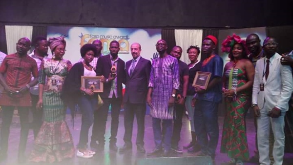 Photo de famille du Faso Music Awards 2017