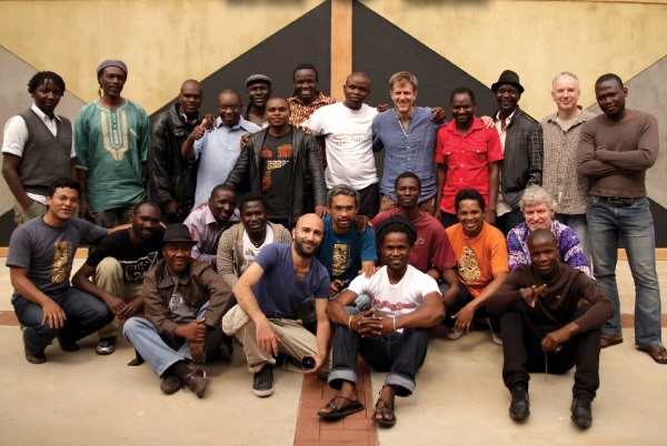 Participants of the Global Music Campus in South Africa in 2012.