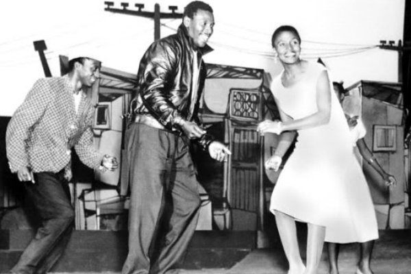 Miriam Makeba in one of the scenes of King Kong musical. Photo:  South Africa History Online