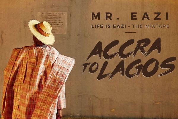 Cover art for Mr Eazi's Accra to Lagos mixtape.