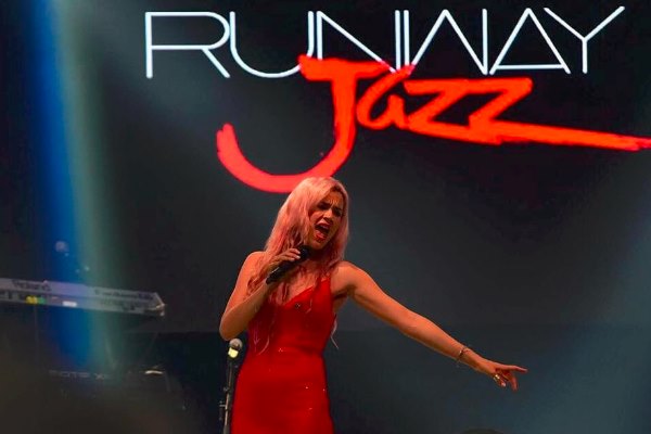 Joss Stone performing at Runway Jazz Lagos.  Photo: RJ