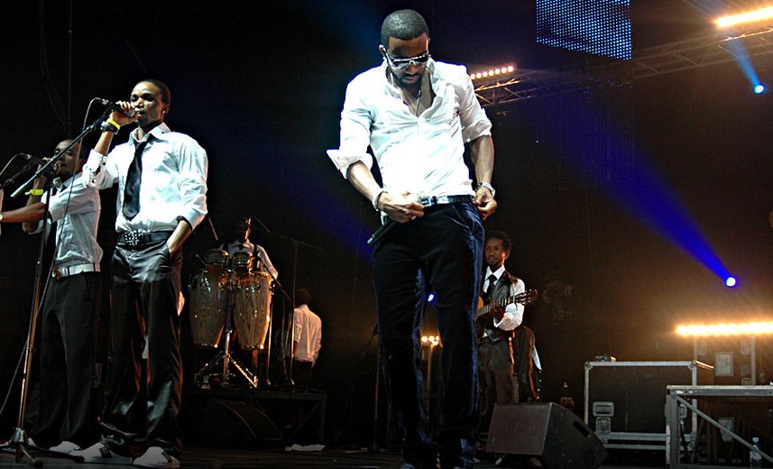 Fally Ipupa lors d'un concert. Photo: DR