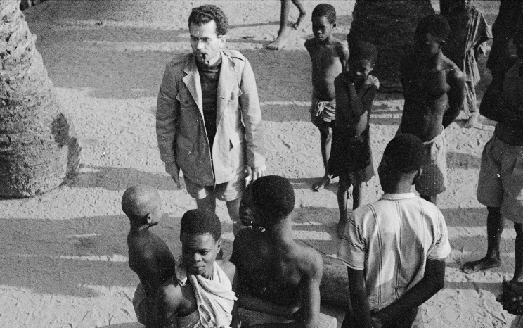 GIlbert Rouget during the Congo expedition in 1946. Photo: Andre Didier