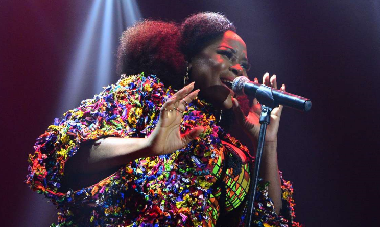 Omawumi premiered new songs at the first Trace Live concert, which took place at Terra Kulture.