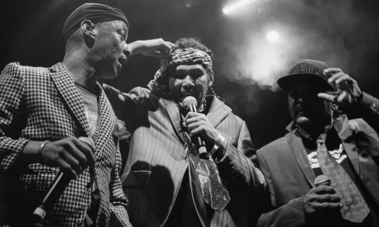 Cape Town hip hop group Prophets of Da City.