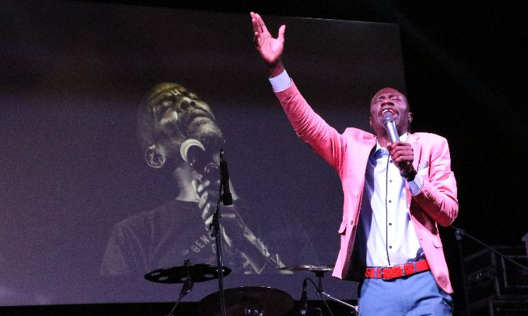 Tau Diarora was among the musicians who performed at Ray Phiri's memorial service.