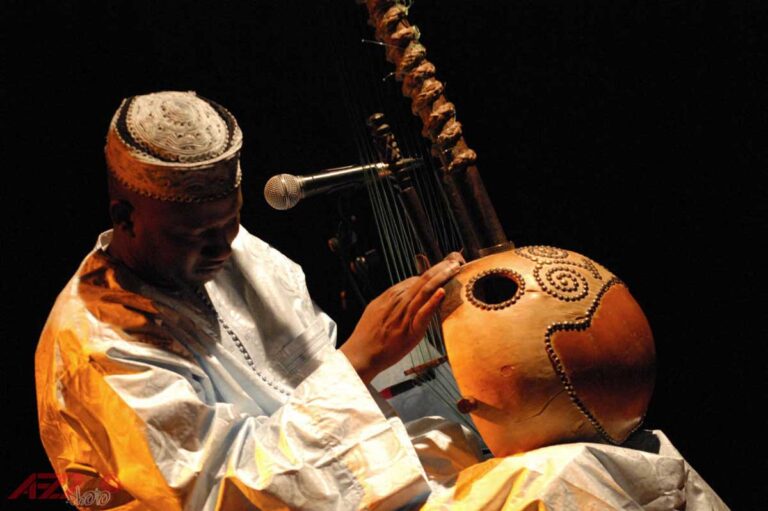 Joueur de Kora. (Photo) : ablaye-cissoko.com