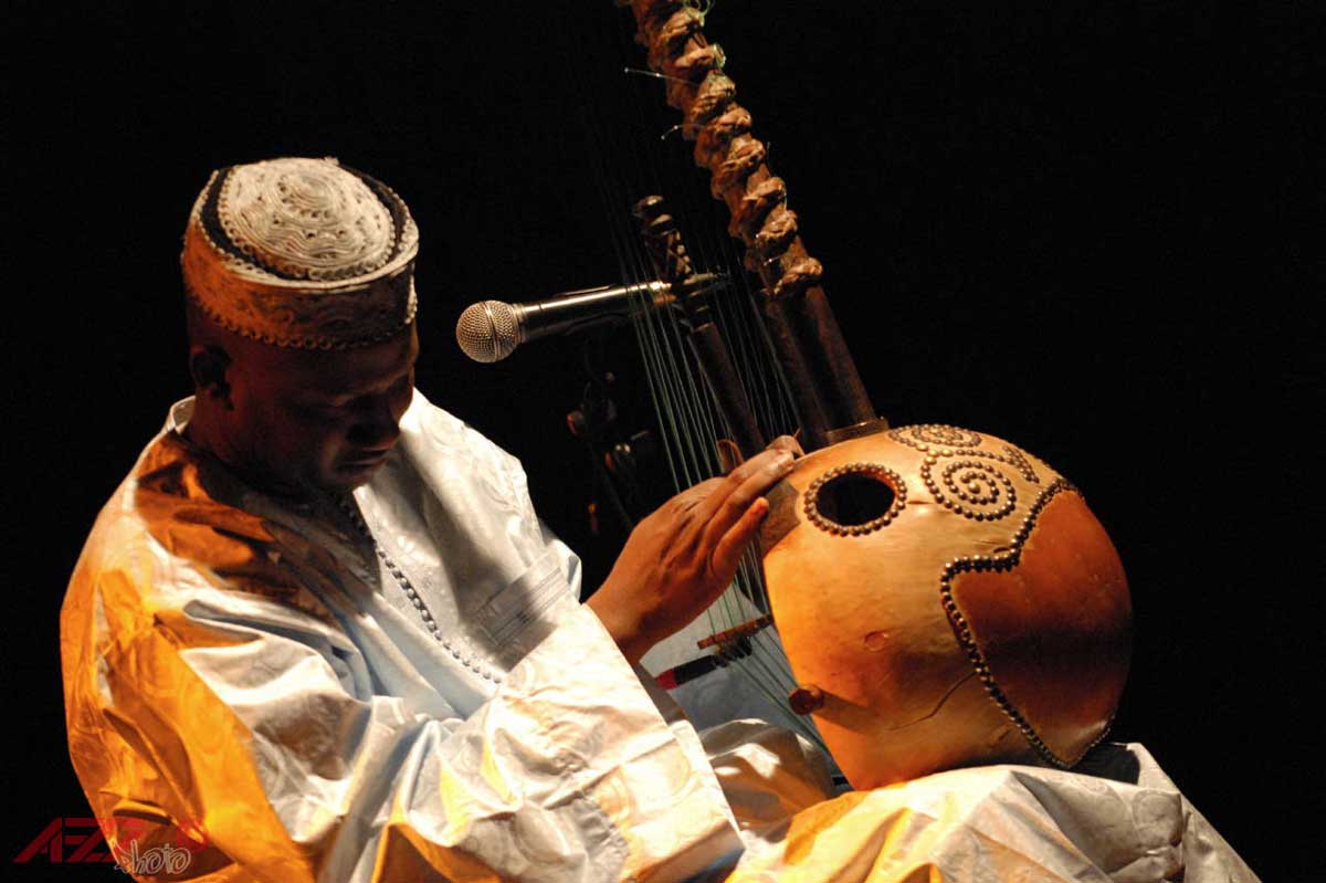 Joueur de Kora. (Photo) : ablaye-cissoko.com