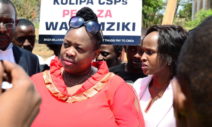 PRISK chairperson Beatrice Achieng' Odhiambo.