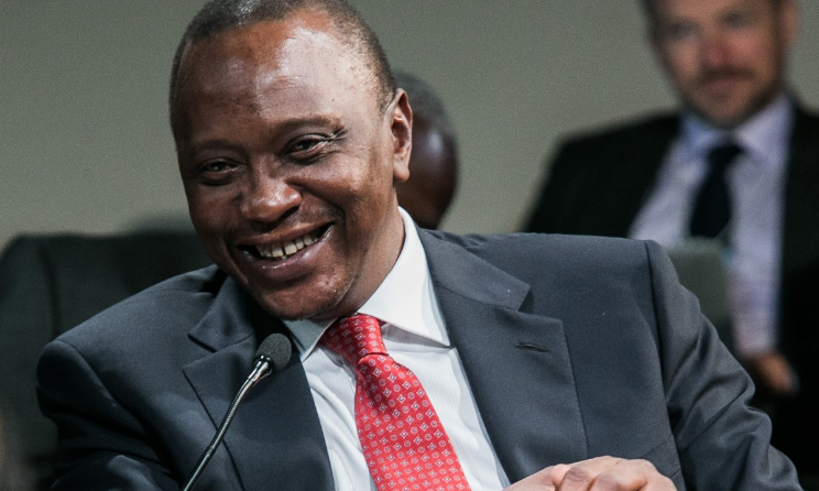 Kenyan President Uhuru Kenyatta.