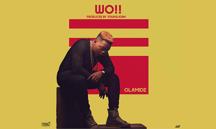 Art for 'Wo!!' by Olamide. Photo: YBNL